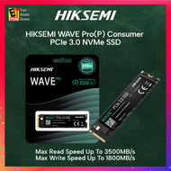 HIKSEMI SSD WAVE Pro (P) 512GB /1TB PCIe 3.0 NVMe SSD - Up to 3500MB/s Read (HSC512) 5YRS WARRANTY