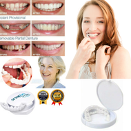 penutup gigi Ompong gigi palsu atas bawah dewasa &amp; lansia Snap On Smile original