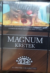 ROKOK MAGNUM KRETEK COKLAT 12