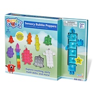 Hand2Mind - Numberblocks Sensory Bubble Pop It 1–10 Math & Fine Motor Learning Toy, Educational Toys