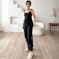 [U&B] Hw Loose Cargo/Parasut Cullote Pants/Women's Cargo Pants C-98 HM