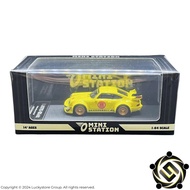 Mini Station 1:64 RWB Porsche 964 Dragon Ball Yellow Black Limited