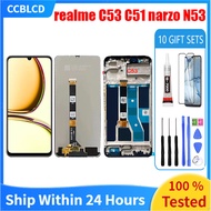 for realme C53 LCD touch screen C53 With FrameOriginal