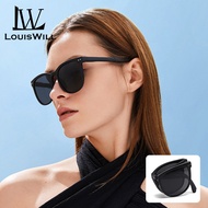 LouisWill Men Women Sunglasses Foldable Lenses Sunglasses Driving Sunglasses Sport Sunglasses Outdoo