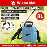5L/8L Electric Garden Pressure Sprayer Garden Mist Sprayer Knapsack Battery Sprayer Pump Pam Racun B