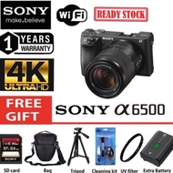 Sony A6500 16-50mm kit SONY Original + free extra battery original (1 year warranty)