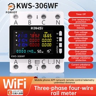 KWS-306/KWS-306L/KWS-306WF thông minh độ nét cao màn hình màu ba pha bốn dây loại đường sắt điện áp