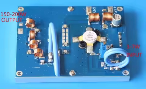Assembled Power Amplifier 76-108MHz 150W-200W RF FM TX Transmission Power Amplifier AMP