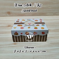 R5K Cake Box with Motif, Size 16 x 12 x 7 cm ARK Cake Motif Box/ PER PACK