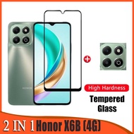 Honor X6B Tempered Glass for Honor X6B X6A 4G 2024 HonorX6B X7B X8B X6 B 2 in 1 Full Cover Camera Le