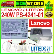 NEW Liteon Lenovo 240W PS-4241-01 8A 14 + 4pin PSU Power Supply 4Y8878 54Y8901 ThinkCentre M83 M73 S