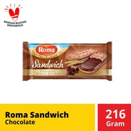 Roma Sandwich Sandwichi Biskuit Krim Kacang & Coklat 189 grm