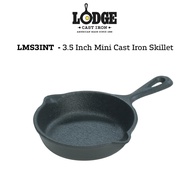 Lodge LMSINT 3.5 Inch Mini Cast Iron Skillet