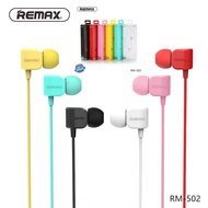 🔥Lowest price🔥SUPER BASS HIGH QUANLITY SOUND 100% ORIGINAL REMAX EARPHONE RM-502 EAR PHONE RM502