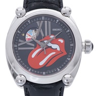 精工 Galante Rolling Stones 限量版 SBLL017 / 8L38-00F0 自動機械錶 黑色錶盤 0232 [二手] 精工男士腕錶