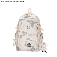 Adidas Backpack กระเป๋าเดินทางกันน้ำ กระเป๋าสำหรับโน้ตบุ๊ค เป้กีฬากลางแจ้ง สลิงแฟชั่น