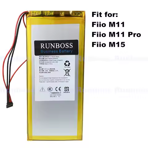 New Battery For Fiio M11,M11 Pro Player Speaker Li-Polymer Replacement Battery