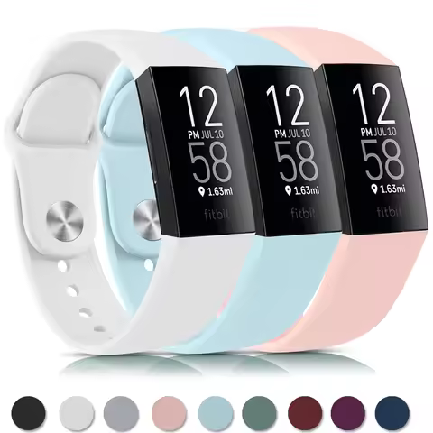 Silicone Bracelet for Fitbit Charge 4 3 Strap Watch Band Sports Wristband Watchband for Fitbit Charg