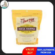(PACK OF 2) Bobs Red Mill Golden Corn Flour Masa Harina 22 oz (624 g)[PRE-ORDER]