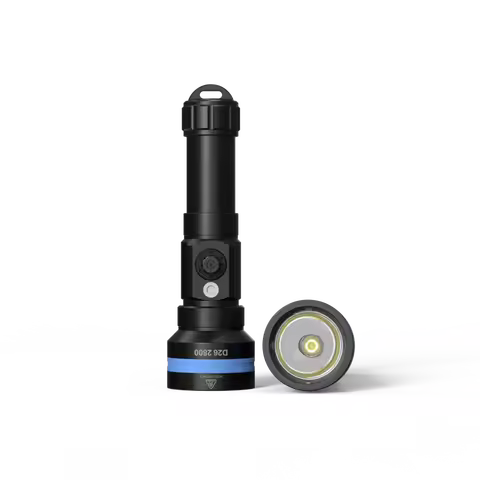 New Arrival Original XTAR D26 2800 Lumens Scuba Diving Light Super Bright Underwater Dive Flashlight