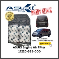ASUKI Engine Air Filter Honda Stepwgn 1.5 RP1 RP2 Spare Part FA-58006V