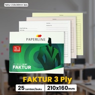 PAPERLINE Invoice R3 PPL 3-ply Invoice Book NCR Invoice 3 Duplicate Invoice