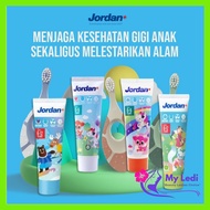 Jordan Kids Toothpaste Step 1 & Step 2 - Toothpaste - Children's Toothpaste - Halal - No Paraben - M