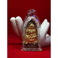 ARCHAN BOY 阿赞拜｜阴法四面神（限量特别金箔版，约 5.6cm×2.9cm），由泰国被誉为“北四面神”的控灵名师 Ajarn Boy 亲自督造，这并非普通四面神，而是融合 c 膏灌注、百年祭