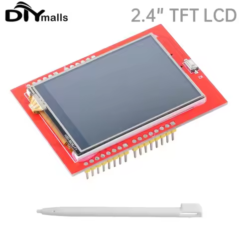 2.4" inch TFT LCD Display Module ILI9341 Resistive Touchscreen 8-bit Parallel Interface w/SD Card Sl