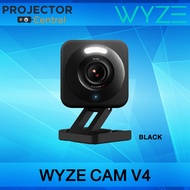 Wyze Cam v4 - White/Grey 2K HD Wi-Fi Smart Home Security Camera Indoor/Outdoor Use Pet/Baby Monitor 