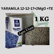 Baja Buah YARA 12-12-17 +2MgO +TE (1Kg)