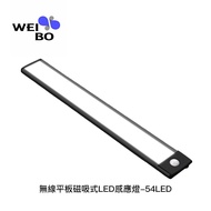 【WEIBO】無線平板LED感應燈-54LED