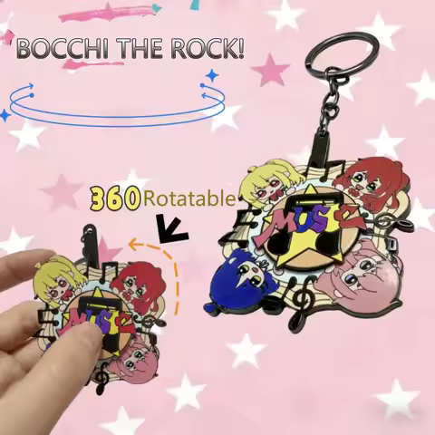 Anime BOCCHI THE ROCK! Cosplay Cartoon Pendant Hitori Gotoh Ryo Yamada Ikuyo Kita Nijika Ijichi Plus