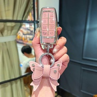 Suitable for Genesis Genesis Key Cover Genesis G80/G70/GV80/GV70 Car Key Bag Buckle HIYH