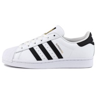 adidas | อาดิดาสรองเท้าผู้ชายและผู้หญิงออริจินัล ซุปเปอร์สตาร์รองเท้าลำลองรองเท้ากีฬารองเท้าผ้าใบแฟช