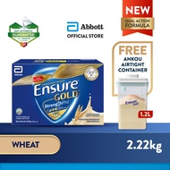 Ensure Gold Wheat 2.22kg BIB FREE ANKOU Container 1.2L (Adult Complete Nutrition)