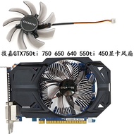 GIGABYTE Gigabyte ของแท้ GTX750ti 750 650 640 550ti 450 R777R6670พัดลมกราฟิก Gratis Ongkir การรับประ