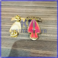 MERAH Red Airborne Logo Pin Metal Airborne Brooch Pin - Karya Mulya
