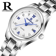 นาฬิกา Quartz Automatic Mechanical Steel Waterproof Couples Night Light Womens Watch Rui Zhi Yuan Ne