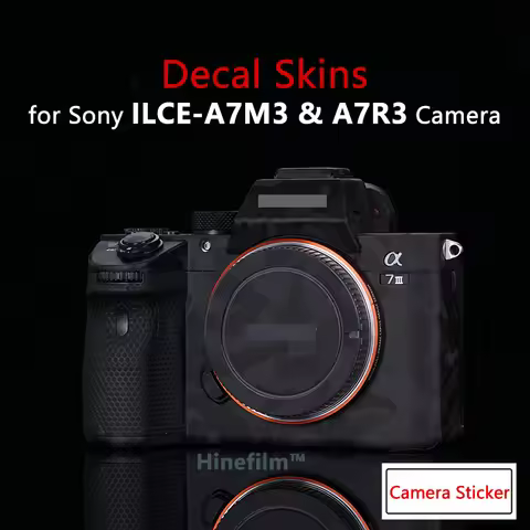 A7M3 Camera Decal Skins A7 III Anti-scratch Wrap Cover Film For Sony ILCE-7M3 A7RIII A7III A73 Camer