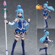 Konosuba Aqua Figma Action Figure Water Goddess with Accessories Anime Merchandise