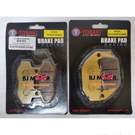 TOBAKI RFS150 / RFS150i / Benelli RFS150 / Huricane Brake Pad Racing Front / Rear 100% Original
