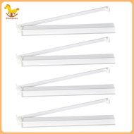 [Nosafhu] Mahjong Rack Set Heavy Duty Mahjong Accessories 4pcs Heavy Duty Portable Mahjong Tile Rack