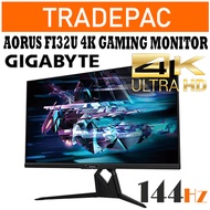 GIGABYTE FI32U-EK AORUS 31.5"SS IPS UHD 4K 1ms 144Hz 3840*2160 HDR400 KVM TACTICAL GAMING MONITOR