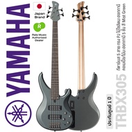 * Authorized Dealer * Yamaha® TRBX305 กีตาร์เบส 5 สาย แบบ Active ไม้โซลิดมะฮอกกานี คอเมเปิ้ล/มะฮอกกา