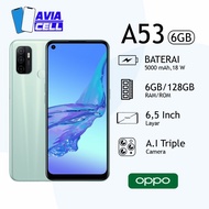 OPPO A53 RAM 6/128 GB GARANSI RESMI OPPO INDONESIA