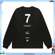 M-7XL Oversized Hip Hop Casual Hoodie Sweatshirts Round NeckBlack Men's Clothing Long Sleeve Men Hoo