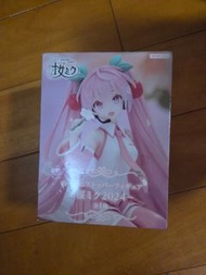 景品 初音未來泡麵蓋公仔櫻初音2024