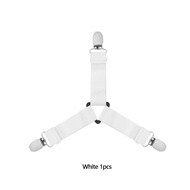 White bedsheet clipper Pure White/ Putih/ bed clipper/ bed klip/ Clip Cadar