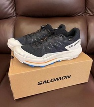 SALOMON薩洛蒙 Pulsar Trail Gore-Tex防滑耐磨透氣 低幫戶外功能鞋黑灰